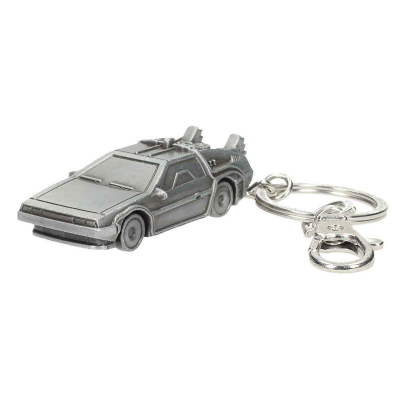 Retour Vers Le Futur Porte Cle Metal Delorean 3D